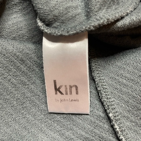 KIN BY JOHN LEWIS GRAY MOCK NECK LONG SLEEVE PULLOVER SWEATER - SIZE SMALL - Picture 5 of 10